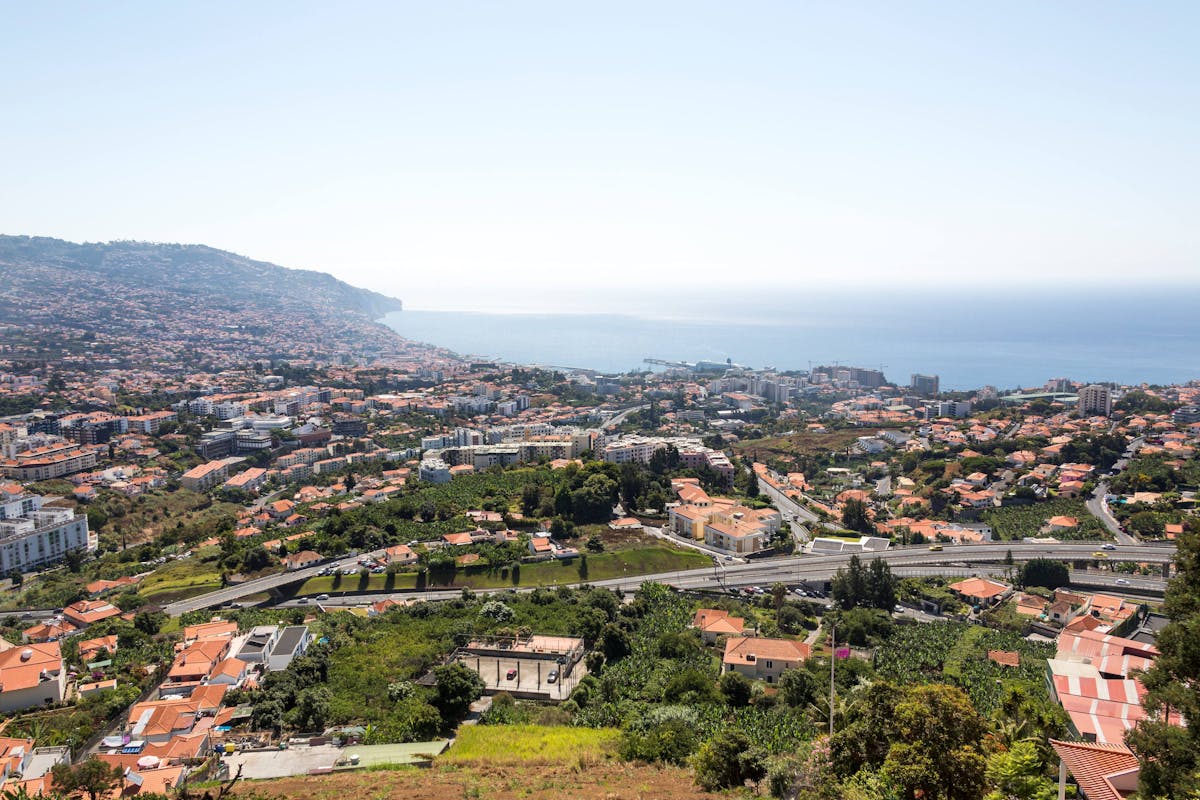 Cabo Girão and Monte (from the West)