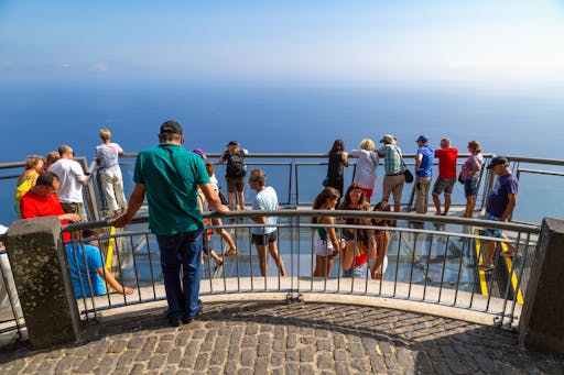 Cabo Girão and Monte (from the West)