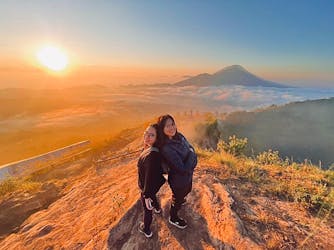 Randonnée au lever du soleil sur le volcan du mont Batur avec petit-déjeuner au sommet