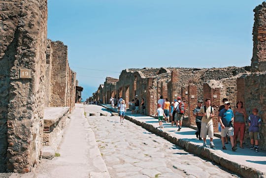 Herculaneum in een Privévoertuig met Chauffeur