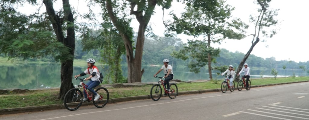 Private full-day Angkor tour with bike rental from Siem Reap