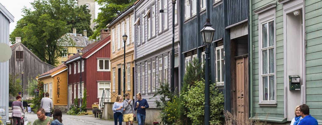 O melhor de Trondheim destaca um passeio a pé