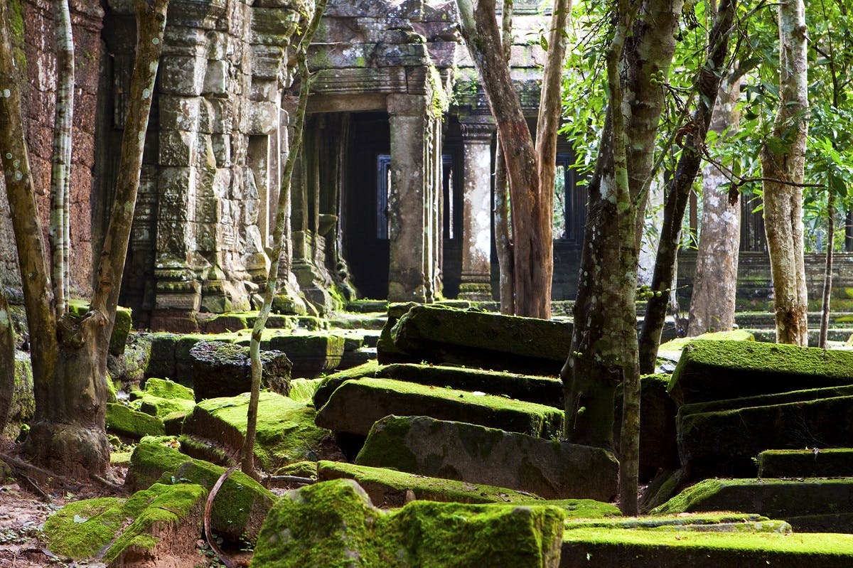 Prywatna całodniowa wycieczka do świątyni Beng Mealea i Banteay Srei