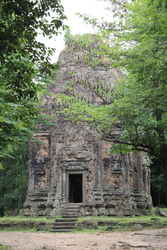 Tour privato di un'intera giornata del tempio di Sambor Prei Kuk da Siem Reap