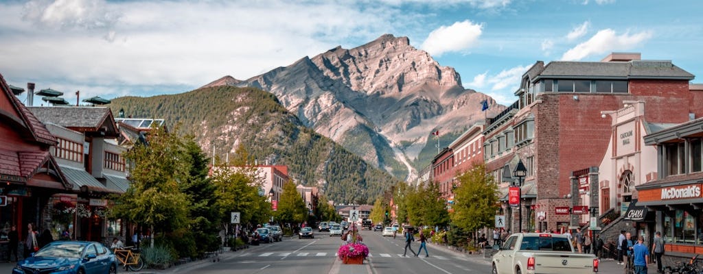 Banff area and canyon walking tour from Calgary