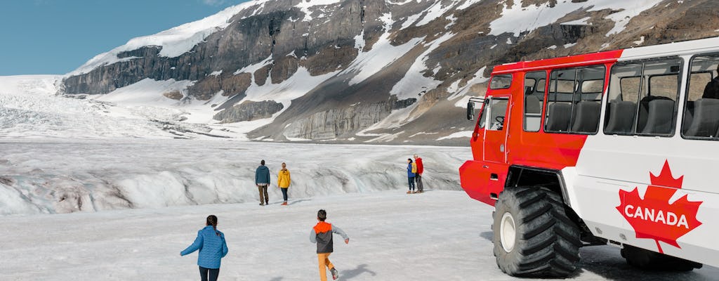 Tour avventuroso di un'intera giornata alla Columbia Icefield da Banff