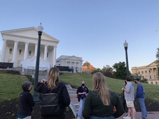 De spooktocht door de spookachtige Capitol Hill in Richmond