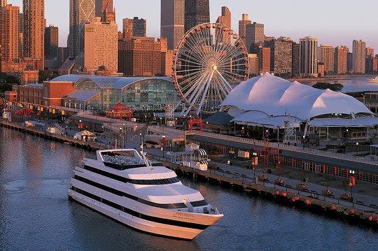 Dîner-croisière Chicago Odyssey sur le lac Michigan