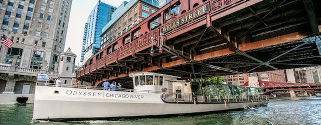 Odyssey Chicago river architectural lunch cruise