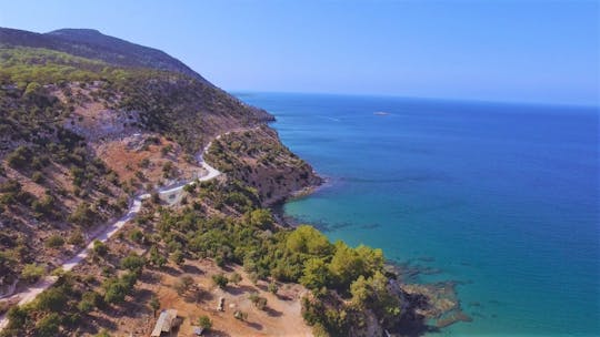 Blue Lagoon, gorge and beach tour by boat and 4x4 in Akamas