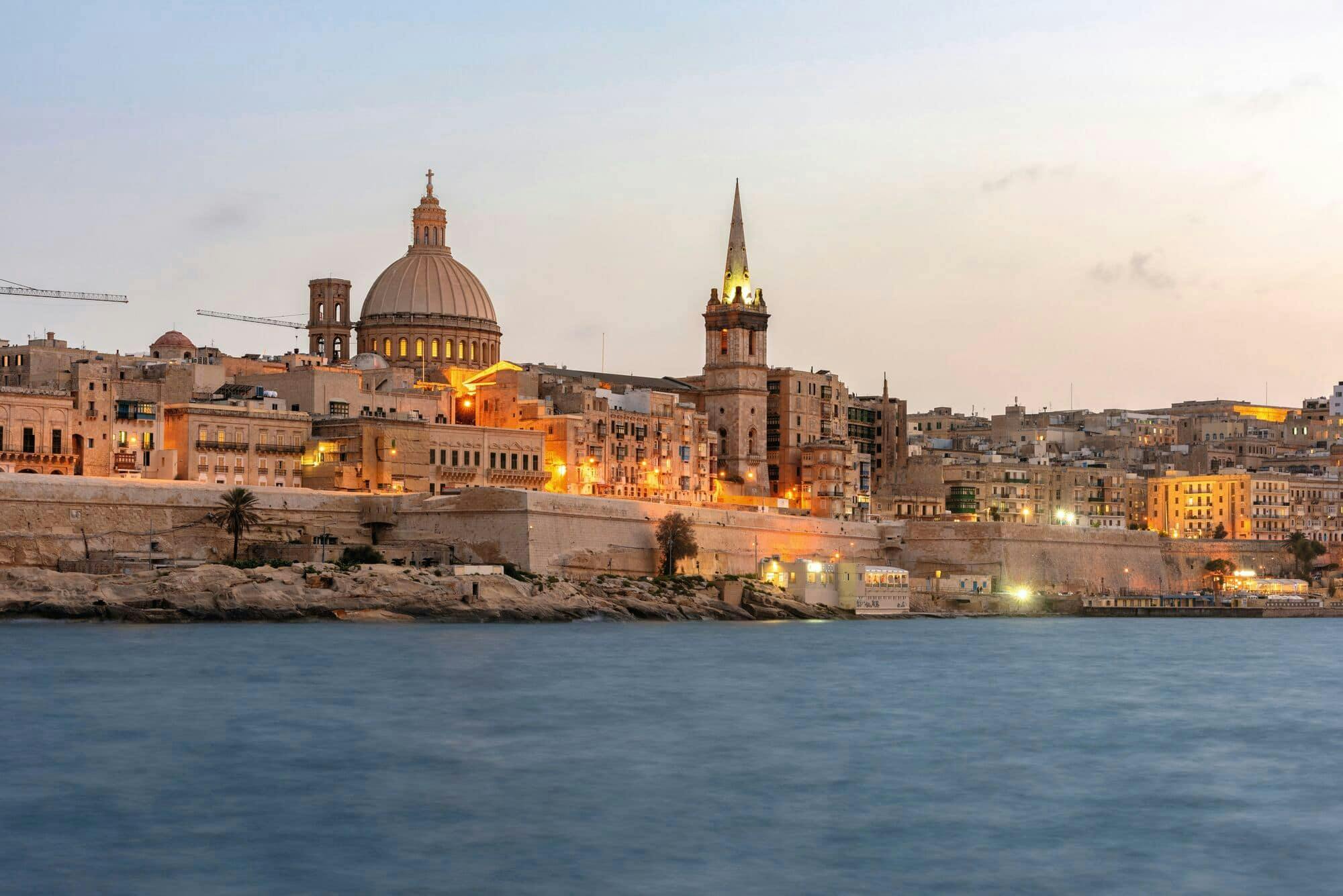 Night Tour of Valletta, Mosta & Mdina