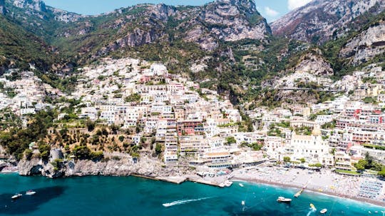 Positano in Private Vehicle with Driver