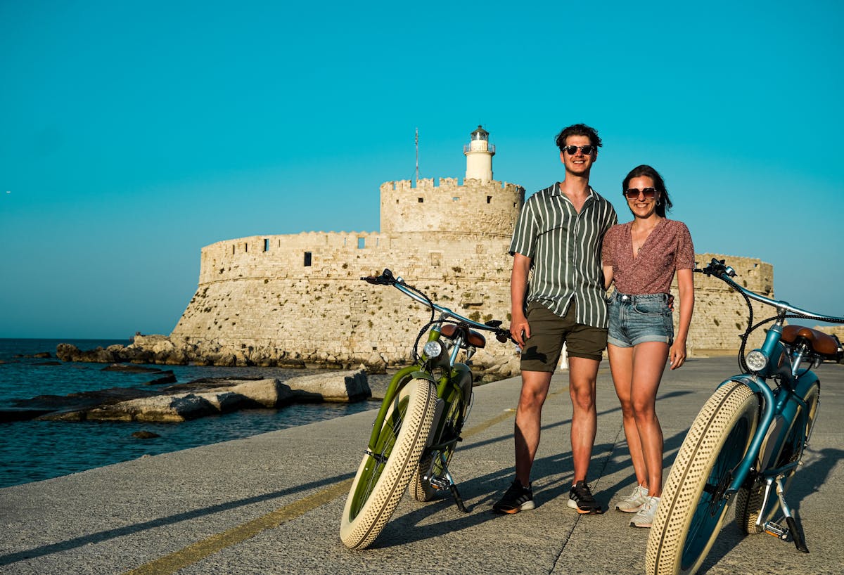 Retro E-Bike Fotostopp-Tour