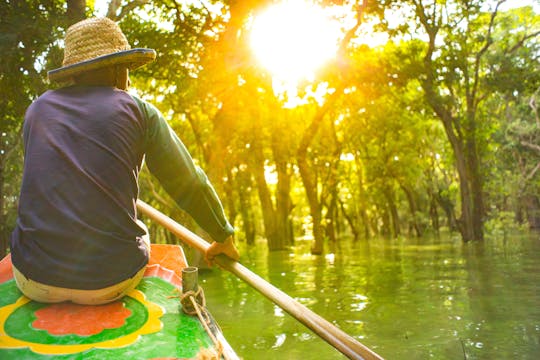 Tonle Sap Lake em Kampong Phluk excursão privada de meio dia