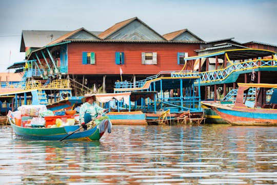 Tonle Sap Lake bij Kampong Khleang privétour van een halve dag