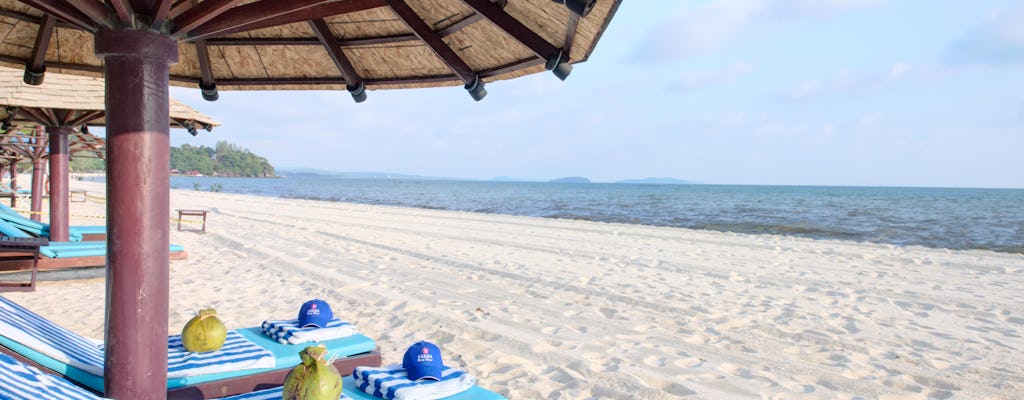 Zugang zum Strand und Pool im Sokha Beach Resort