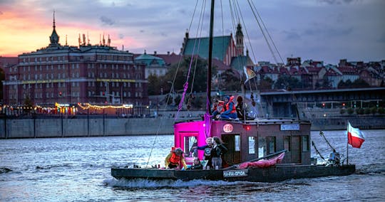 Crucero turístico por el río Vístula en Varsovia
