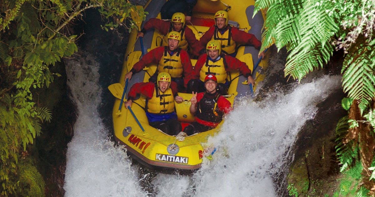 Raft de Kaituna River-tour