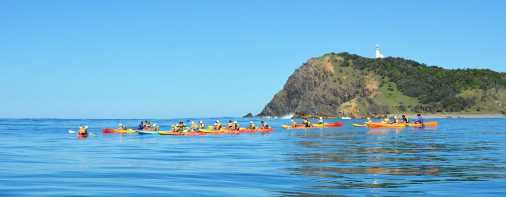 The Byron Bay sea kayak tour