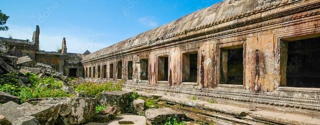 Transfert privé de Pakse avec visite du temple de Preah Vihear à l'aéroport d'Ubon Ratchatani avec guide