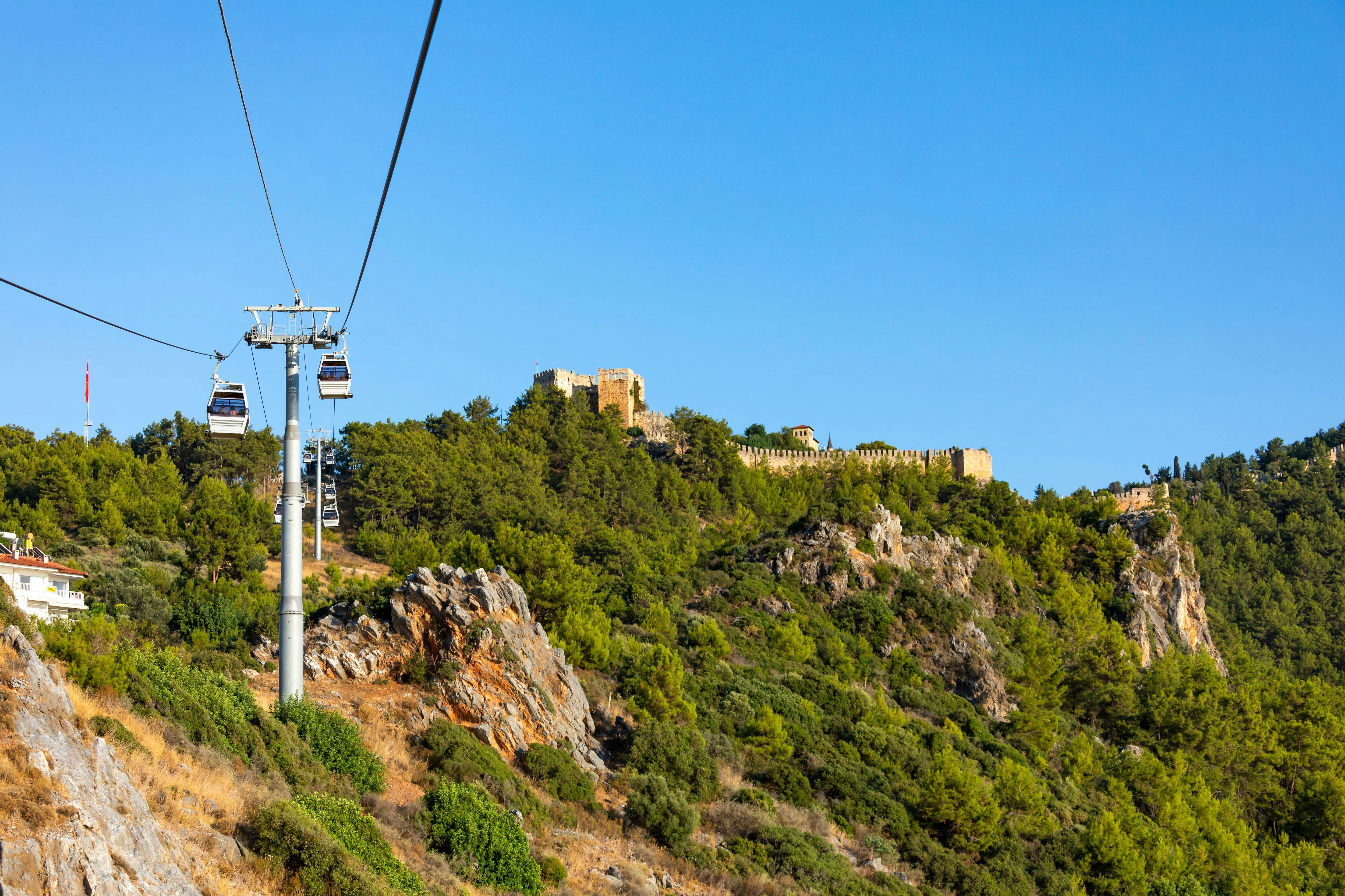 Iconic Insiders Alanya Old town Castle Tour with Cable Car