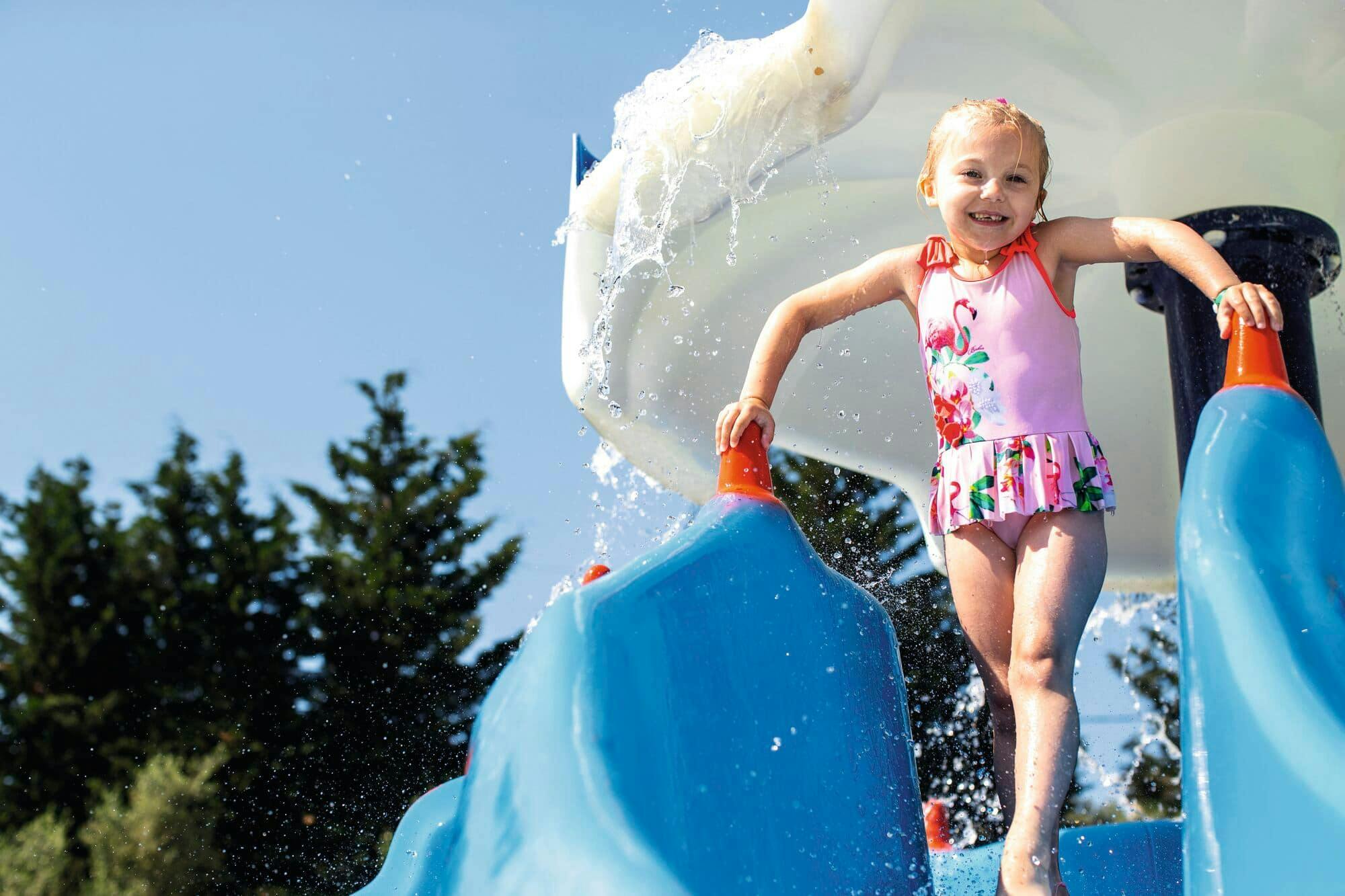 Le parc aquatique Limnoupolis au départ de La Canée