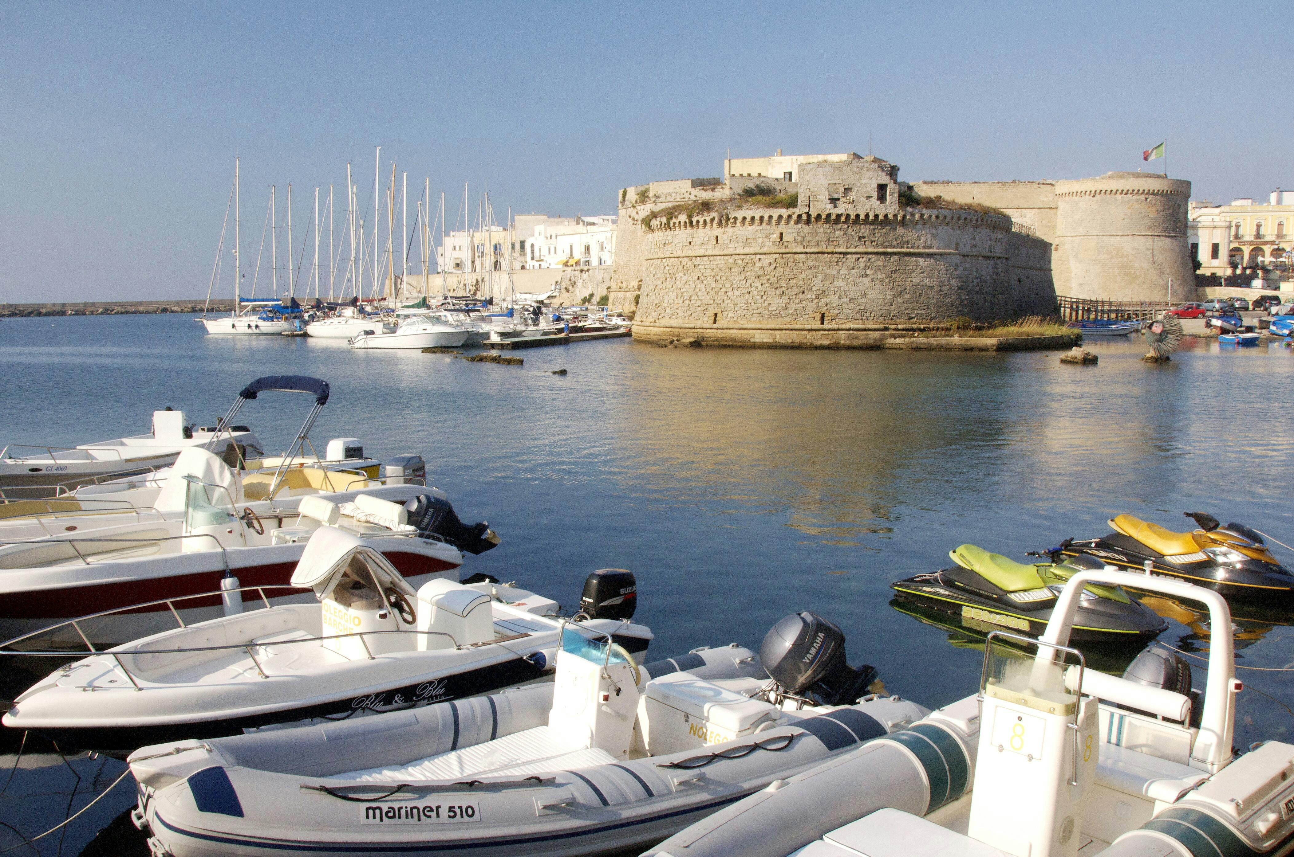 Visita mattutina di Gallipoli dalla costa ionica salentina