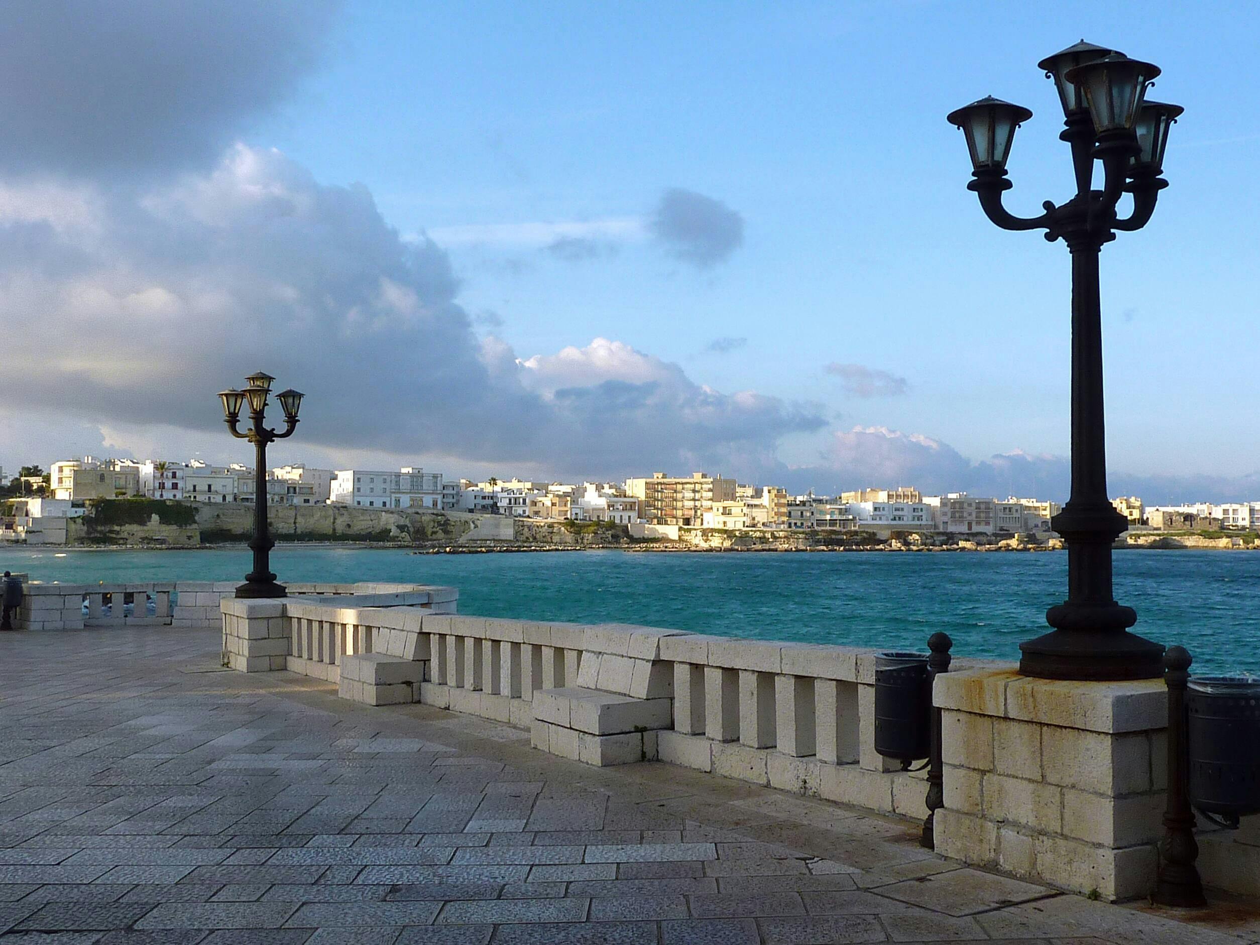 Otranto by Night from Salento Adriatic Coast