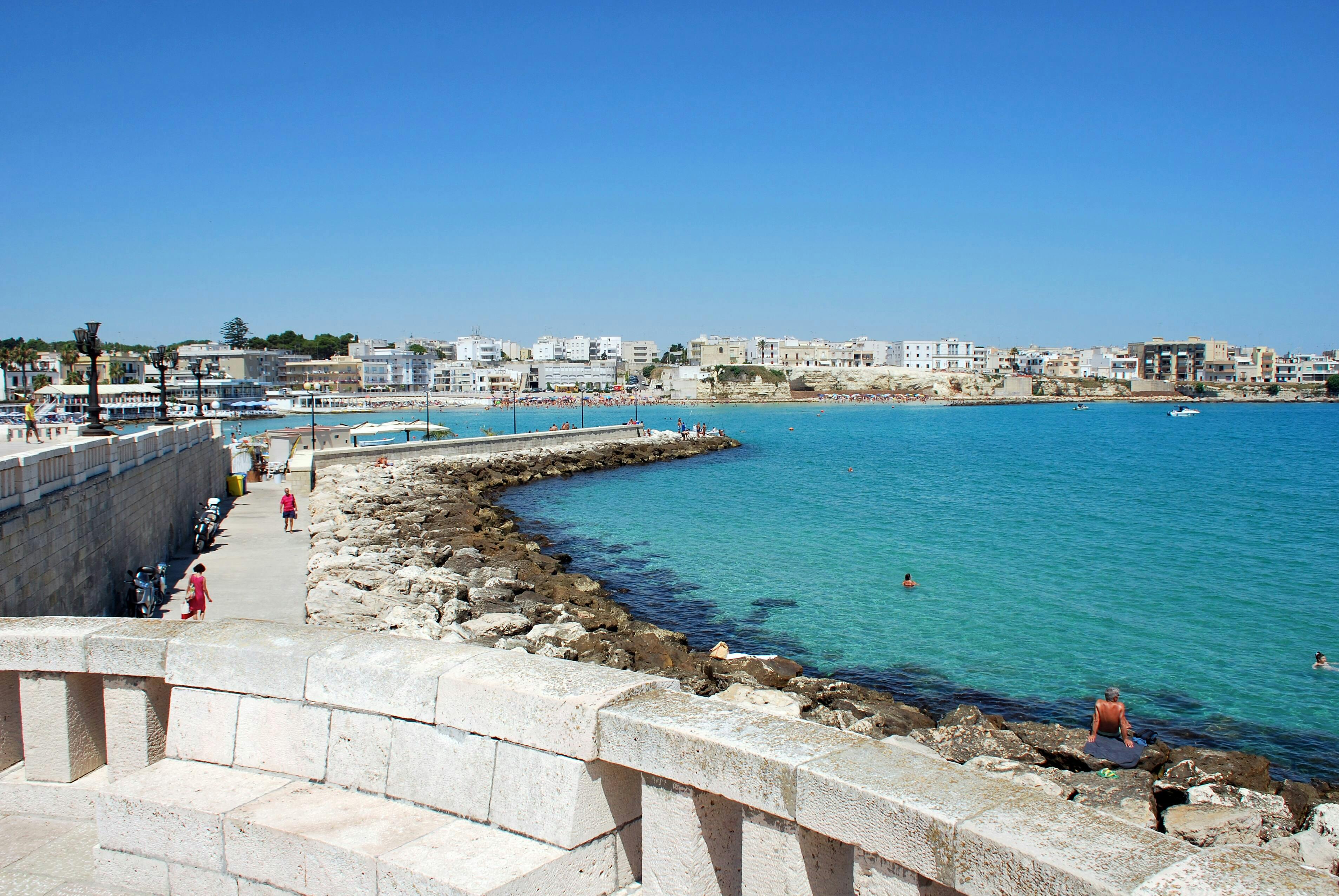 Otranto by Night from Salento Adriatic Coast