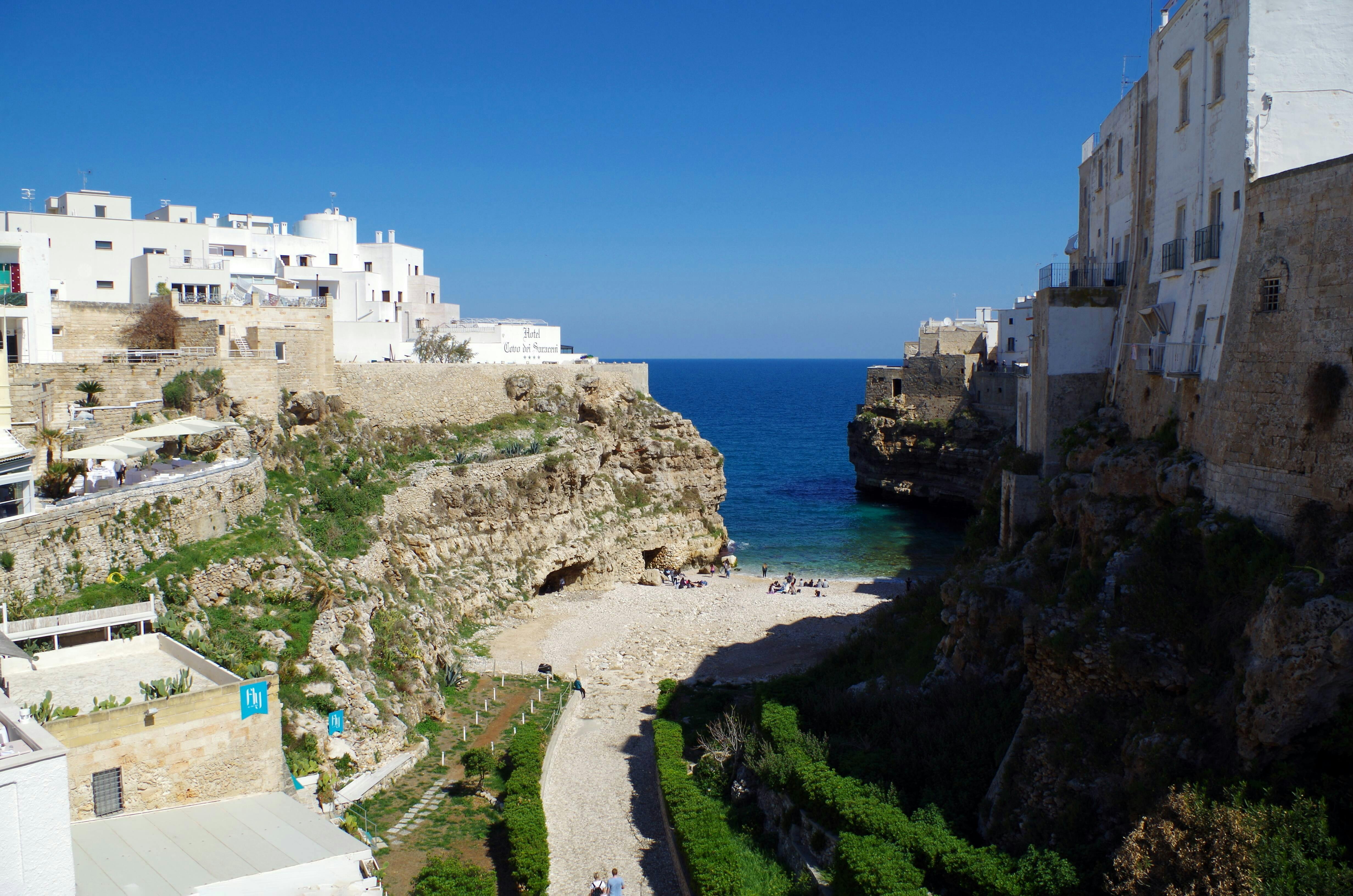 Polignano Sea Caves Tour from Central Puglia