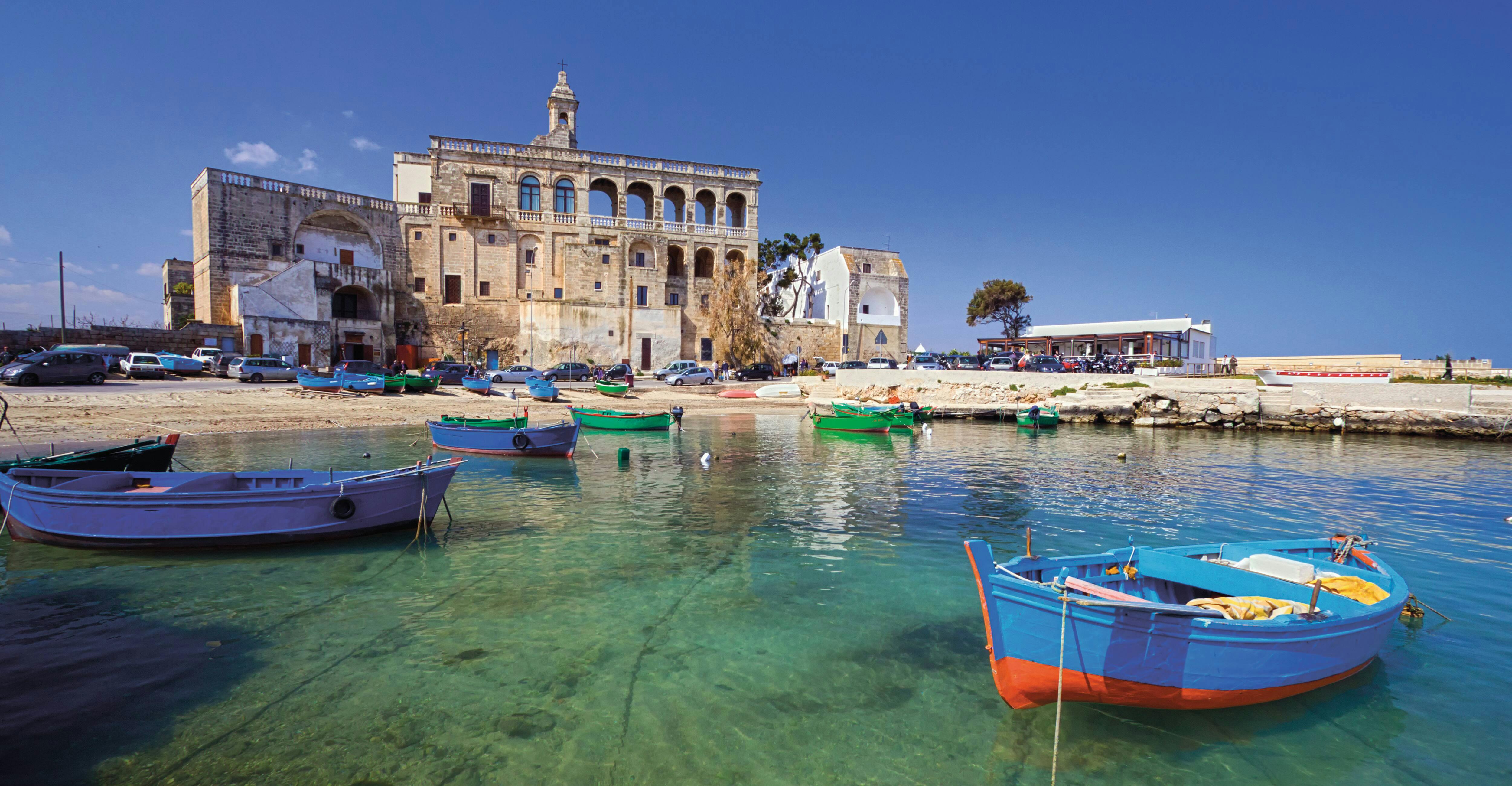 Polignano Sea Caves Tour from Central Puglia