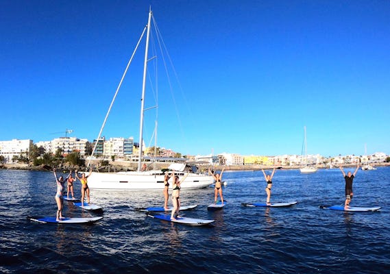 Grande planche de stand-up paddle à Gran Canaria - pour 4-8 personnes