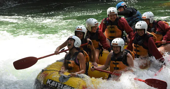 Kaituna River raft and sledge combo tour