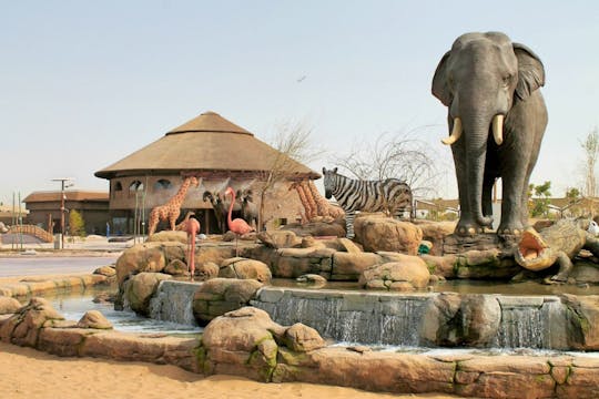 Eintrittskarte für den Dubai Safari Park mit Transfer