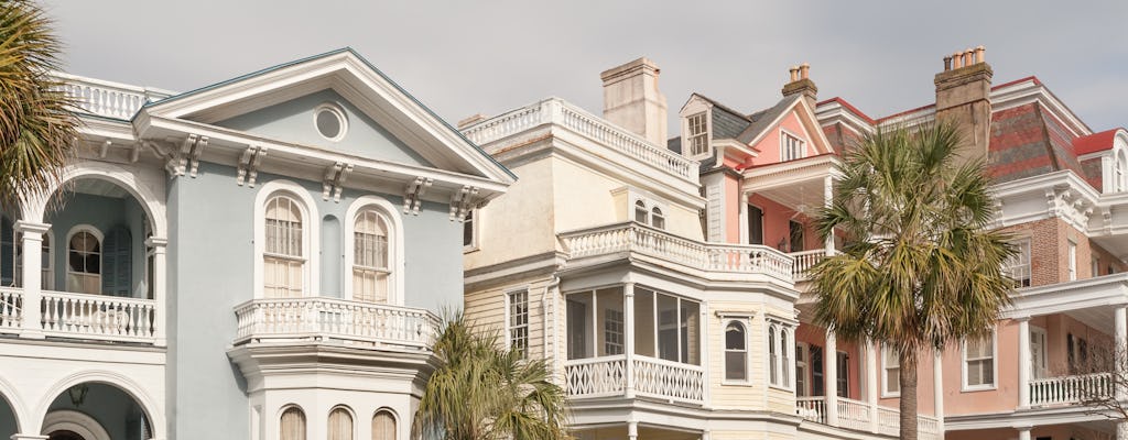 Tour pela cidade histórica de Charleston e mansão do sul