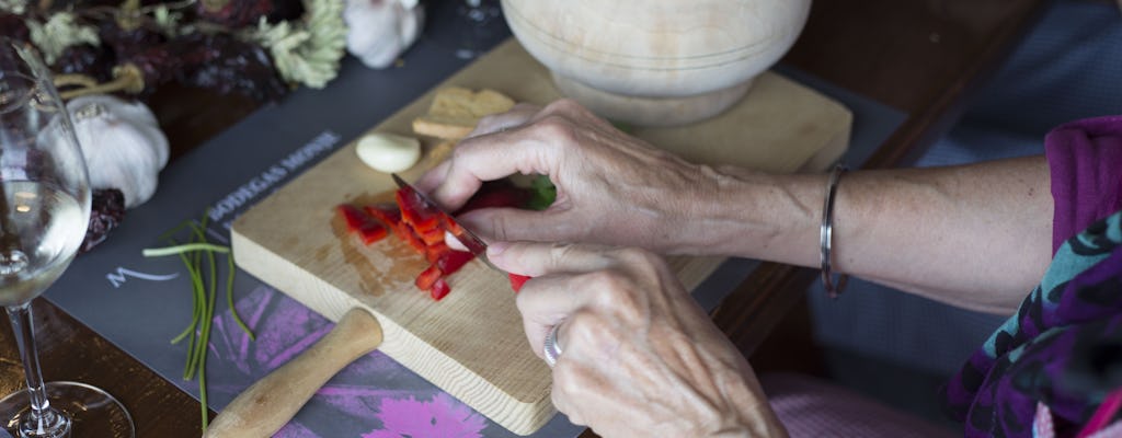 Workshop Mojo con degustazione di vini, pranzo o opzioni per bambini a Sauzal