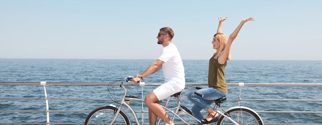 Lido of Venice tandem bike rental