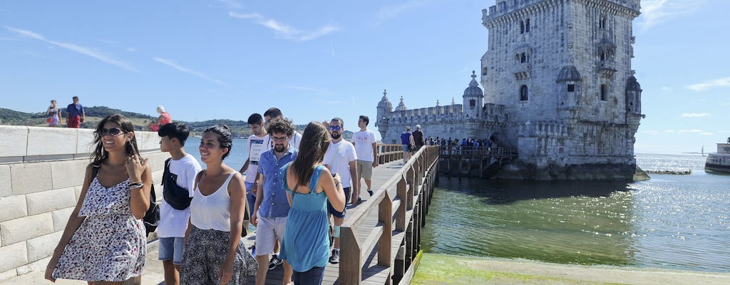 Tour della città di un'intera giornata a Lisbona con traversata del fiume in traghetto