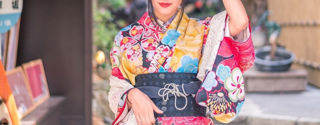 Verhuur van kimono's en yukata's in Kyoto