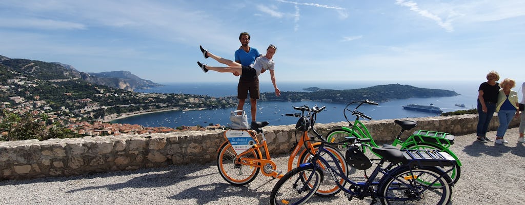 Tour panoramico in e-bike da Nizza a Villefranche-sur-Mer