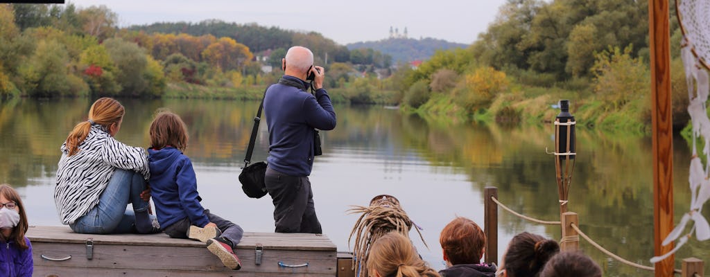 Into the wild - historical wooden boat cruise to Krakow jungle