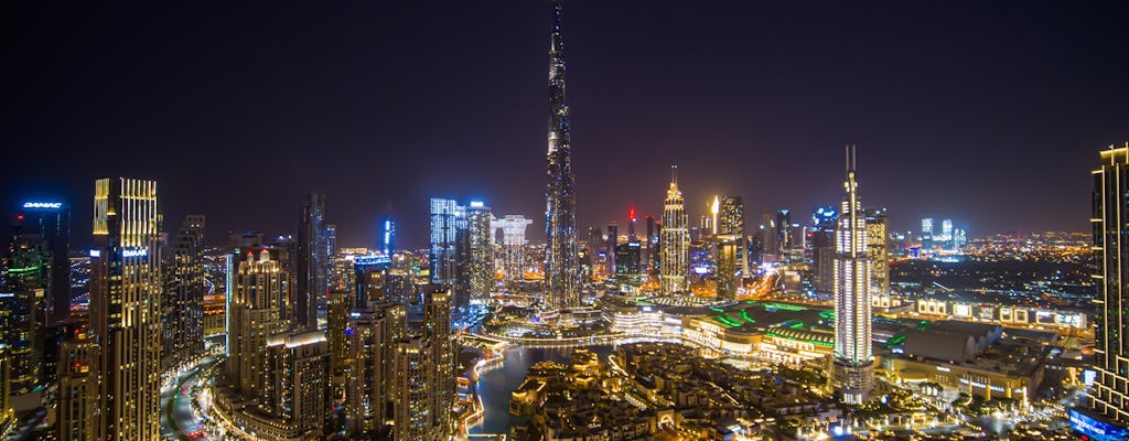 Prywatny nocny rejs po Dubaju i wycieczka po fontannach z Ras Al Khaimah