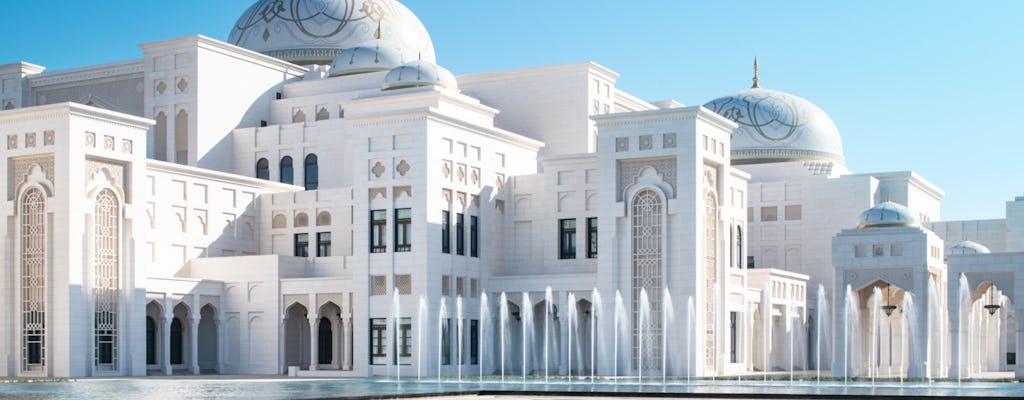 Excursión de día completo a la ciudad de Abu Dhabi con palacio presidencial