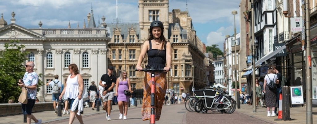 Cambridge e-scooter tour