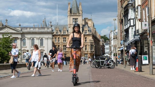 Visite de Cambridge en scooter électrique
