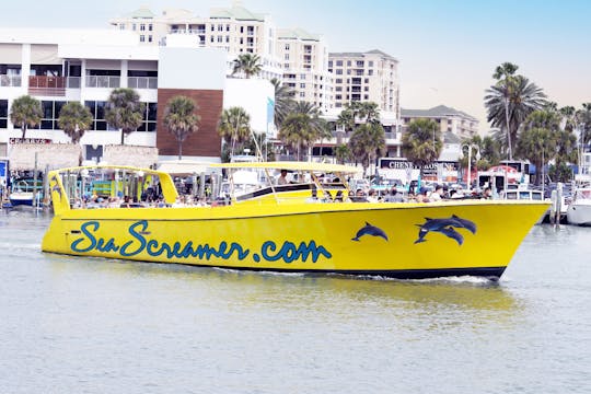 Clearwater Beach Schnellboot-Abenteuer mit Mittagessen