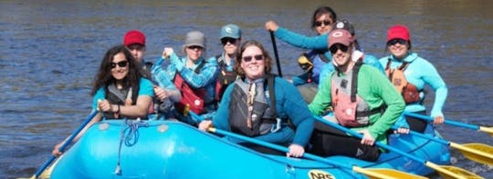 Esperienza di rafting o tubing di un'intera giornata sul Grand River