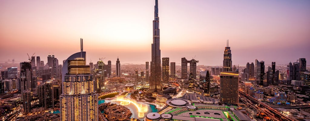 Dubai full-day and Burj Khalifa from Abu Dhabi