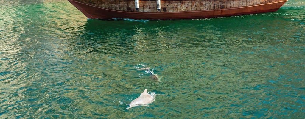 Crucero matutino con delfines en Mascate