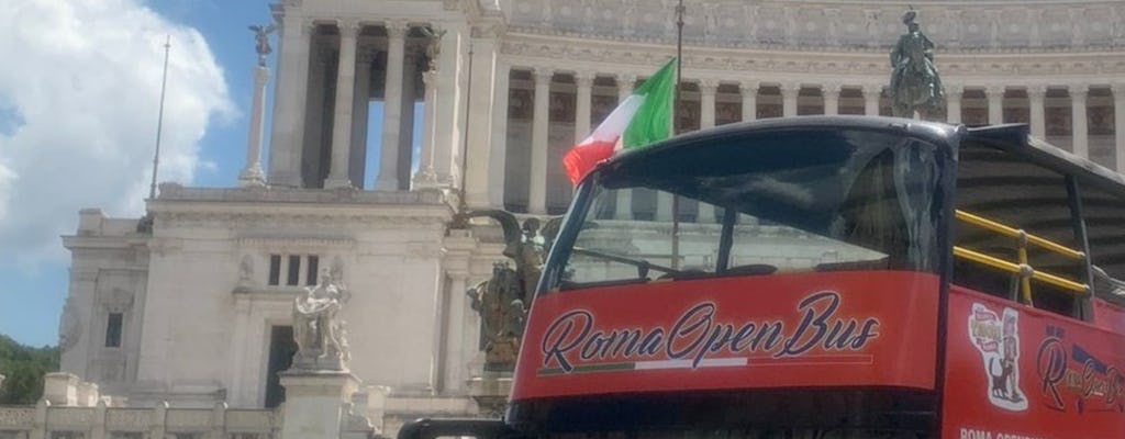 Roma Open Bus Tour hop on hop off más regalos para niños